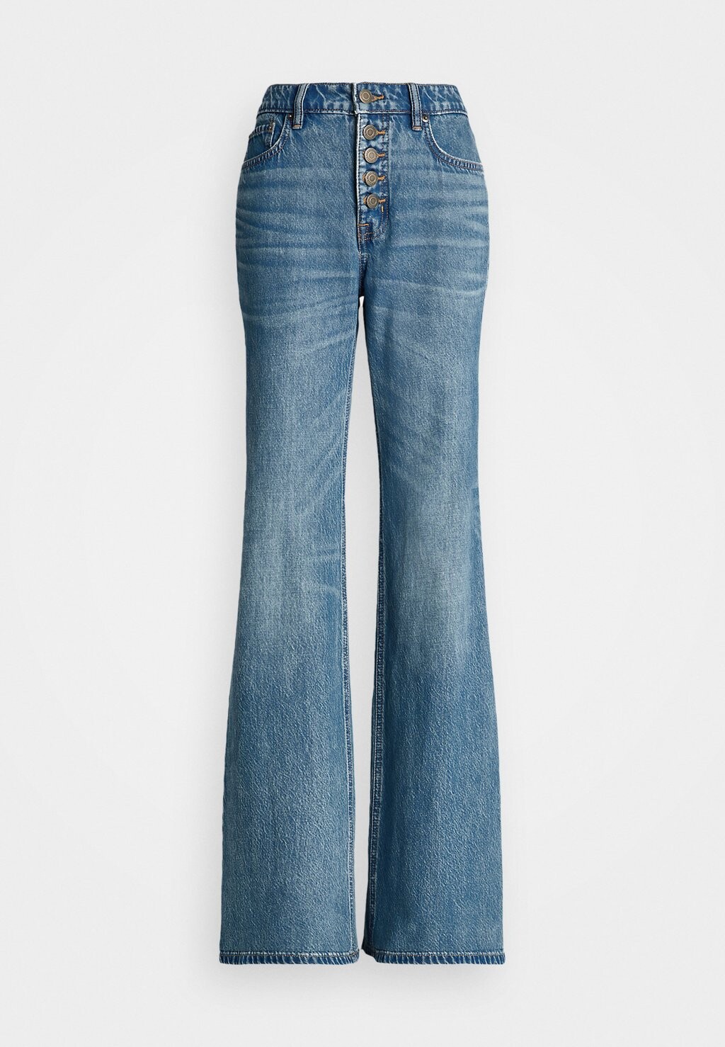 

Расклешенные джинсы HIGH RISE FLARE JEAN Ralph Lauren, синий