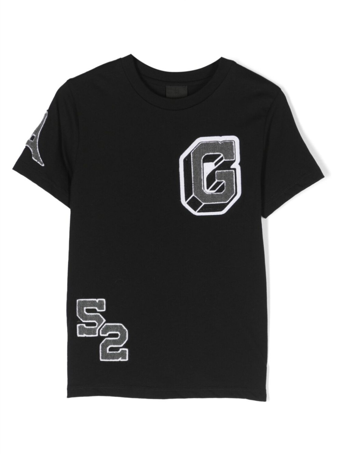 

Givenchy Kids футболка из органического хлопка с логотипом, черный