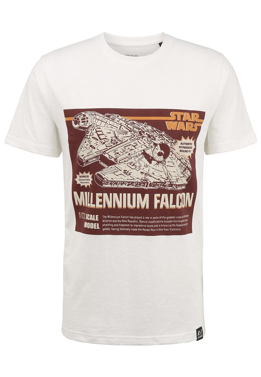 

Классическая футболка Recovered Shirt Star Wars Millennium, белый