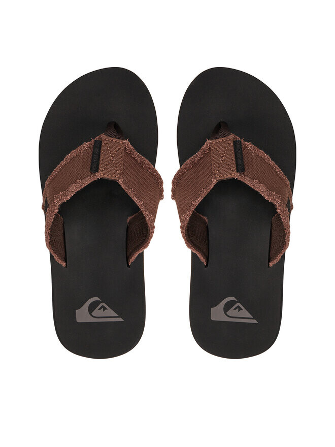 

Шлепанцы Quiksilver Ctk0, коричневый/черный