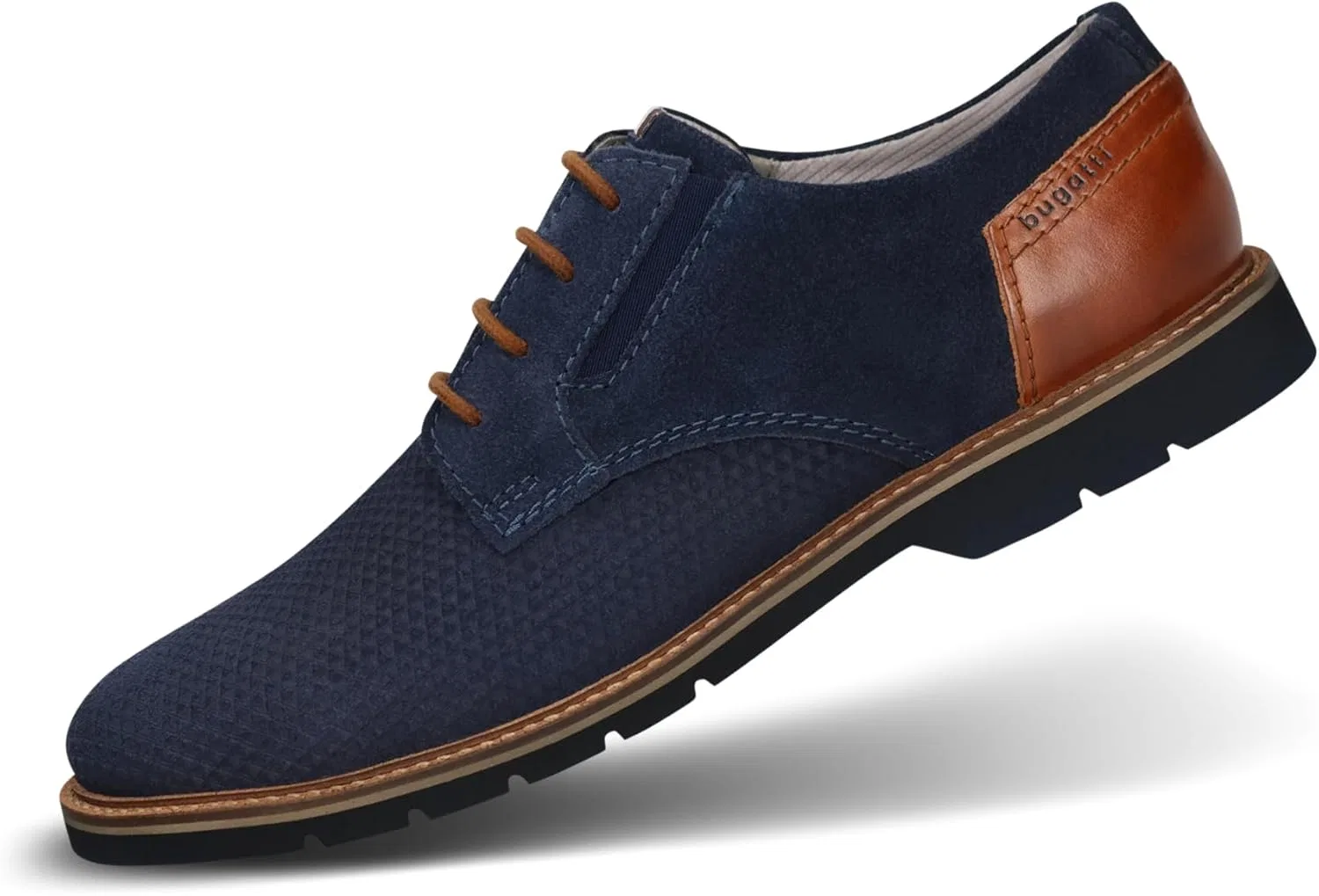 Мужские туфли Bugatti 311-ARZ02 на шнуровке, Dark Blue