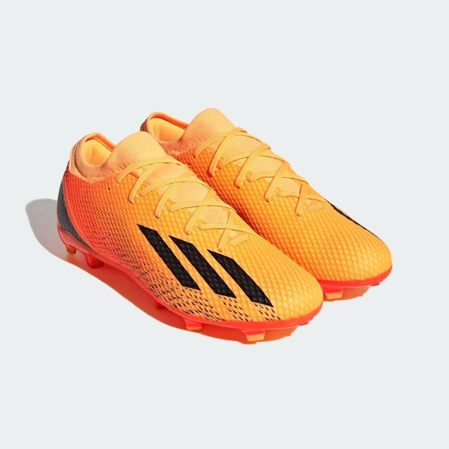 Кроссовки Adidas Unisex X Speedportal.3 Fg, черный/оранжевый/золотой — фото 2