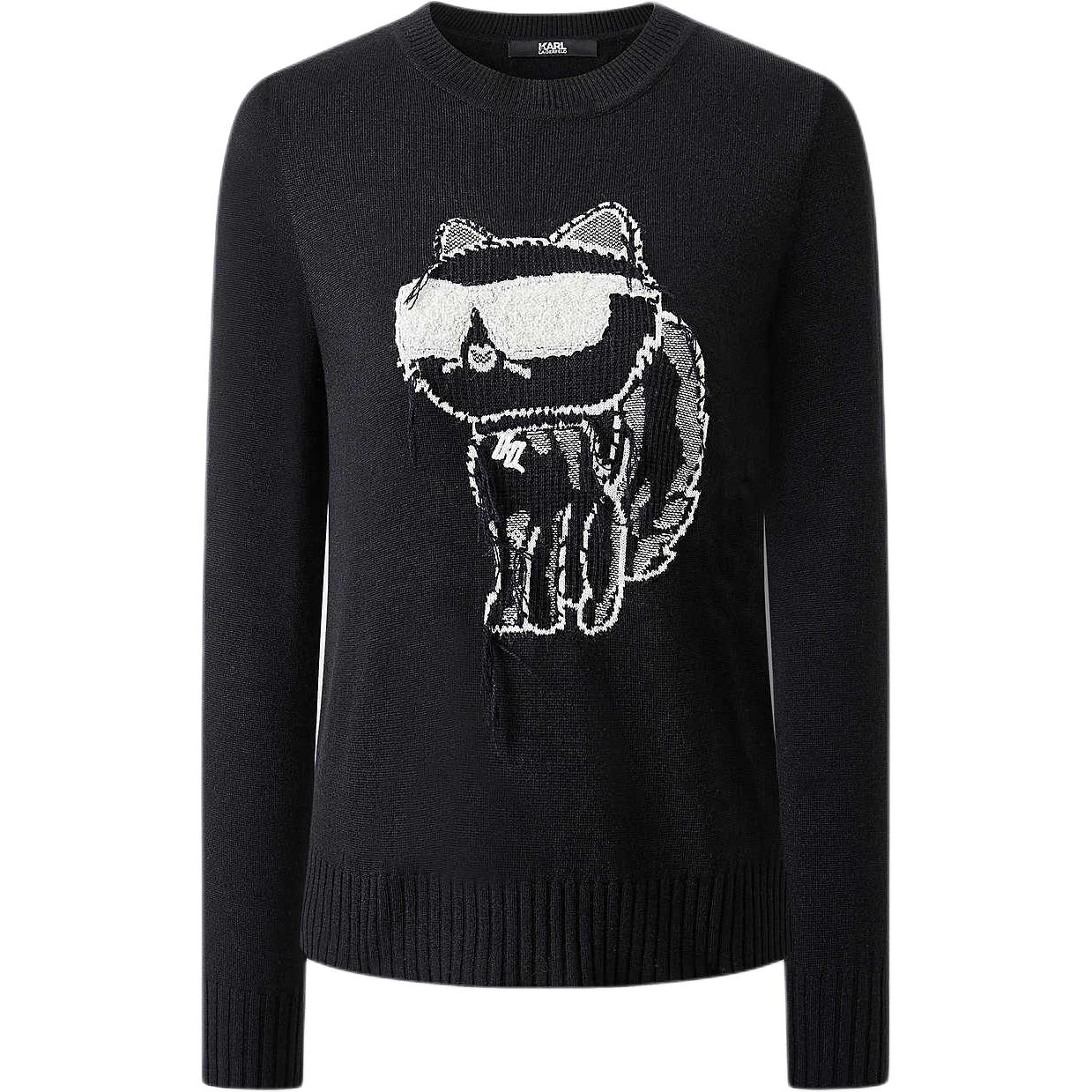 

KARL LAGERFELD SS24 Трикотаж Женский Черный KARL LAGERFELD / Karl Lagerfeld Jeans