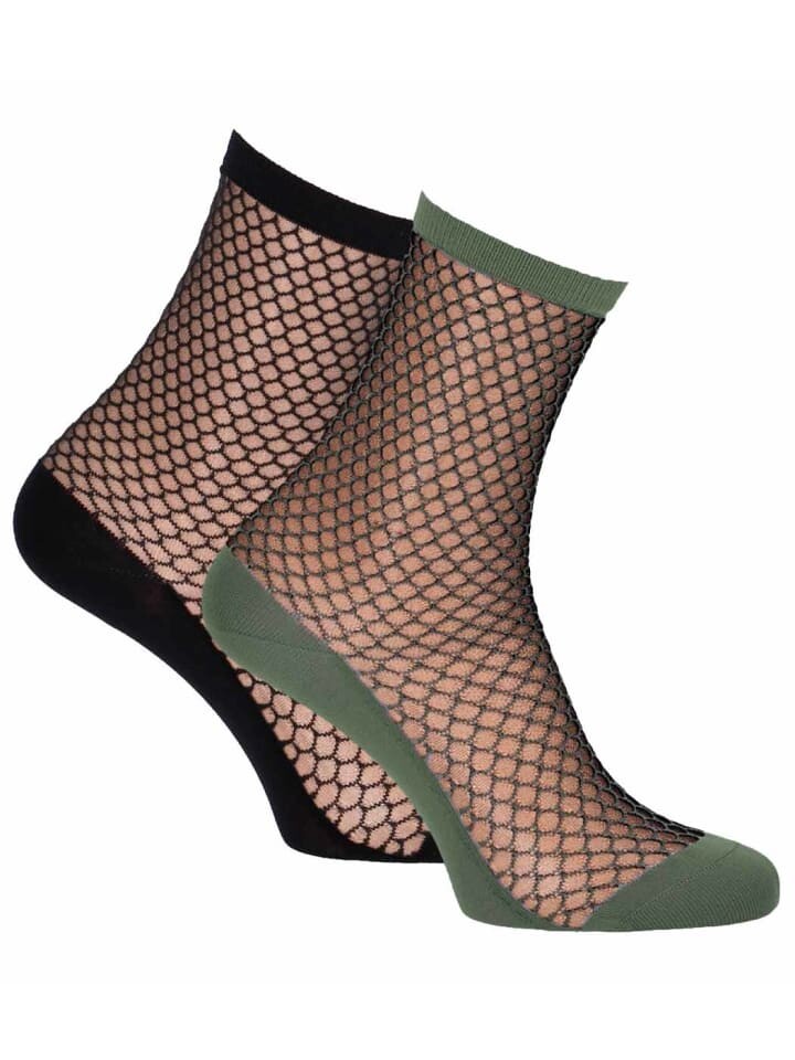 

Носки Tamaris, цвет black und gruen