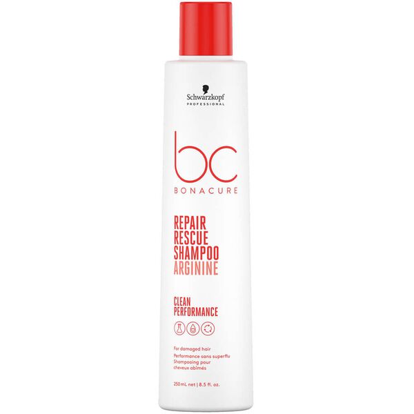 

Питательный шампунь для поврежденных волос, 250 мл Schwarzkopf Professional Bc bonacure repair rescue arginine