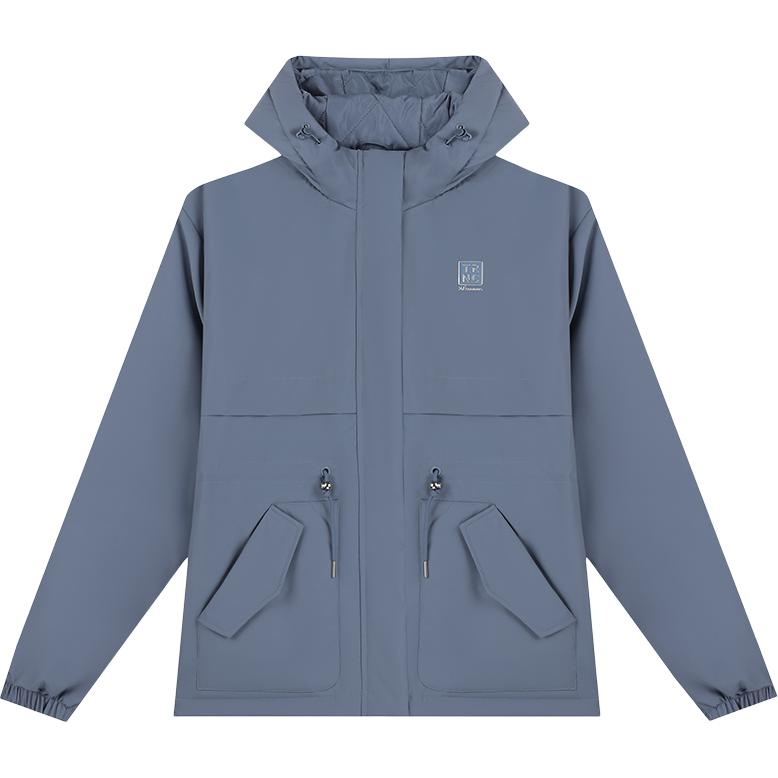 

361° Пуховик Women's Plum Rain Purple с капюшоном Moderate