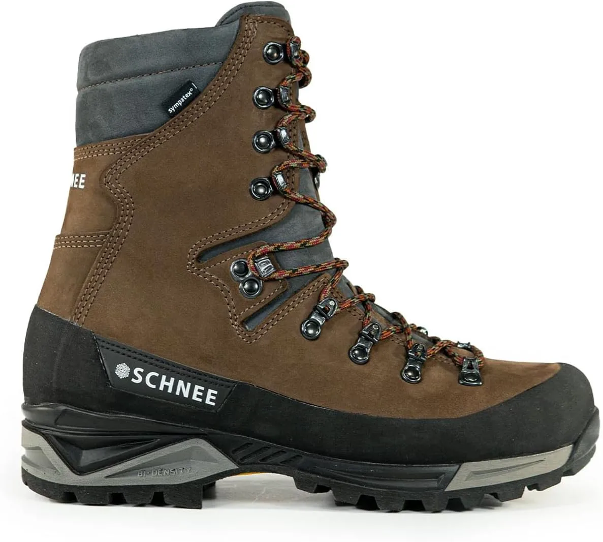 

Охотничьи ботинки SCHNEE'S Beartooth, 200 г утеплителя, водонепроницаемые, с 9-дюймовым кожаным верхом, черный