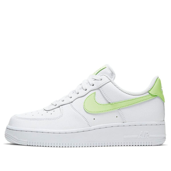 Кроссовки air force 1 '07 'white barely volt' Nike, белый