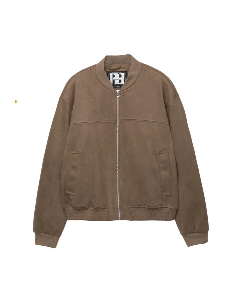 

Куртка межсезонная Pull&Bear, коричневый