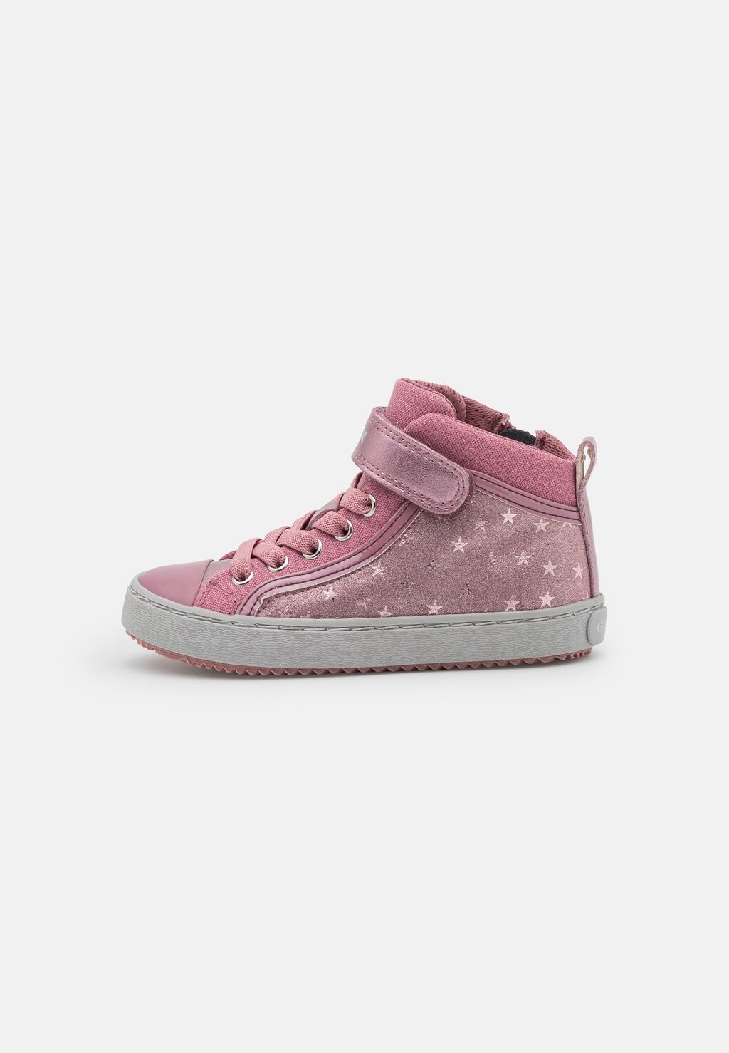 

Высокие кроссовки Kalispera Girl Geox, цвет dark pink