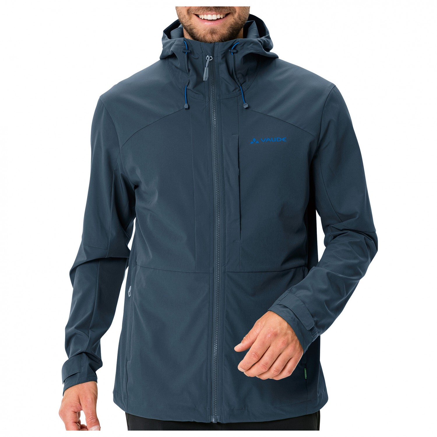 

Куртка из софтшелла Vaude Elope Wind, цвет Dark Sea