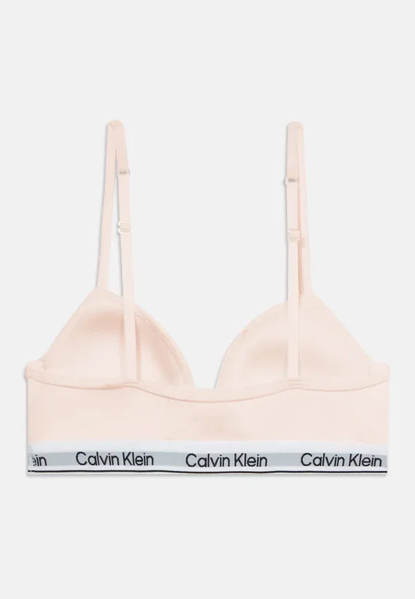 Бюстгальтер-майка Calvin Klein Underwear, серебристый пион — фото 2