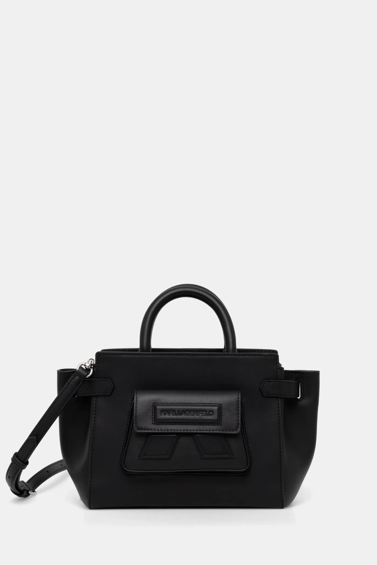 

Кожаная сумочка Karl Lagerfeld, черный