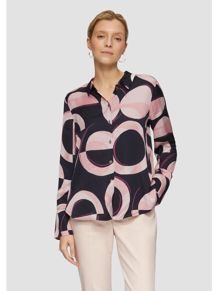 

Блузка s.Oliver BLACK LABEL, цвет blau-pink
