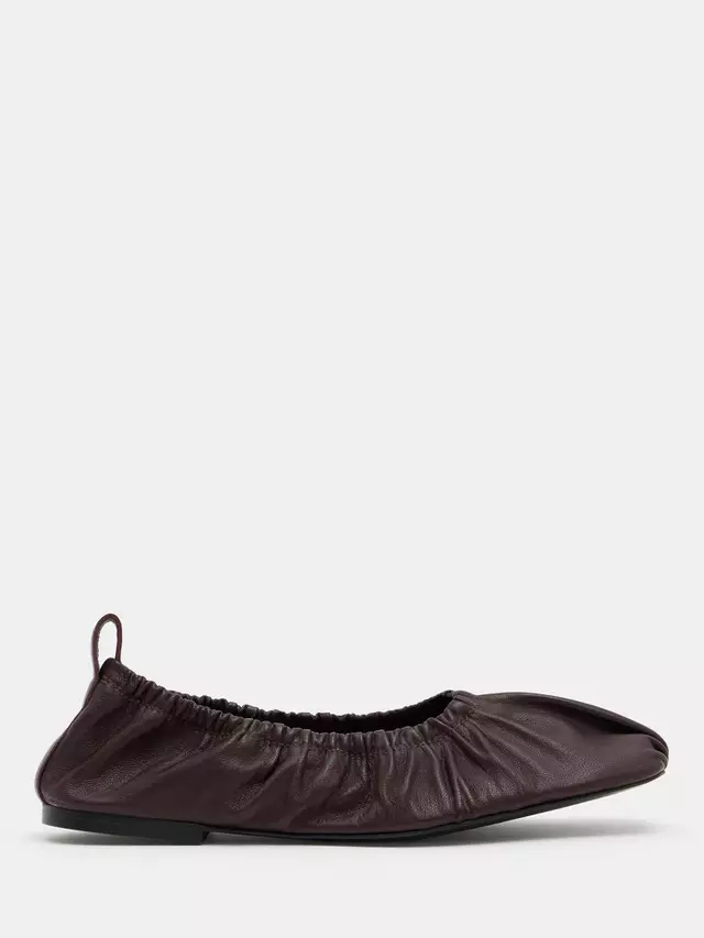 

Балетки HUSH Ruby Leather Ruched