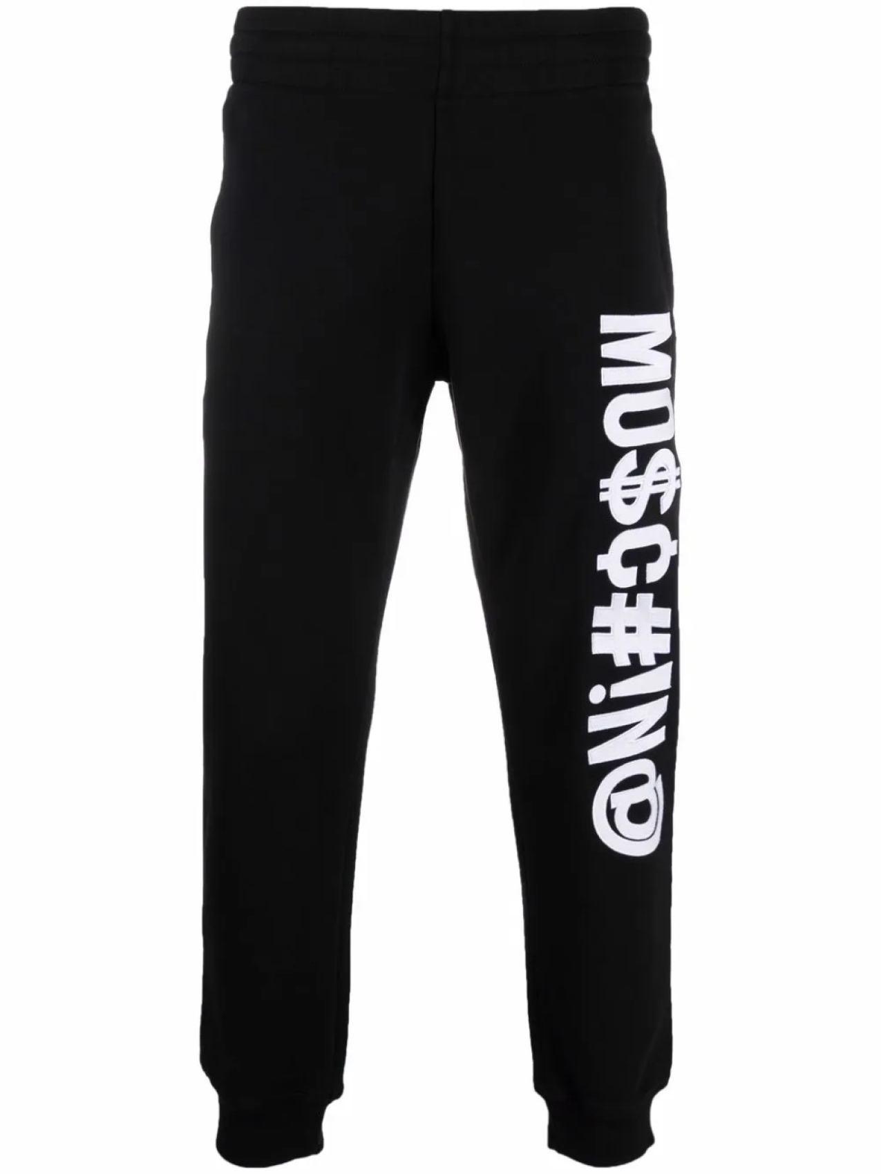 

Moschino спортивные брюки с вышитым логотипом Symbols, черный