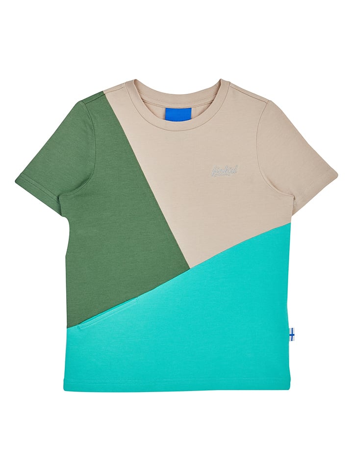 

Футболка Ankkuri finkid, цвет beige/grün