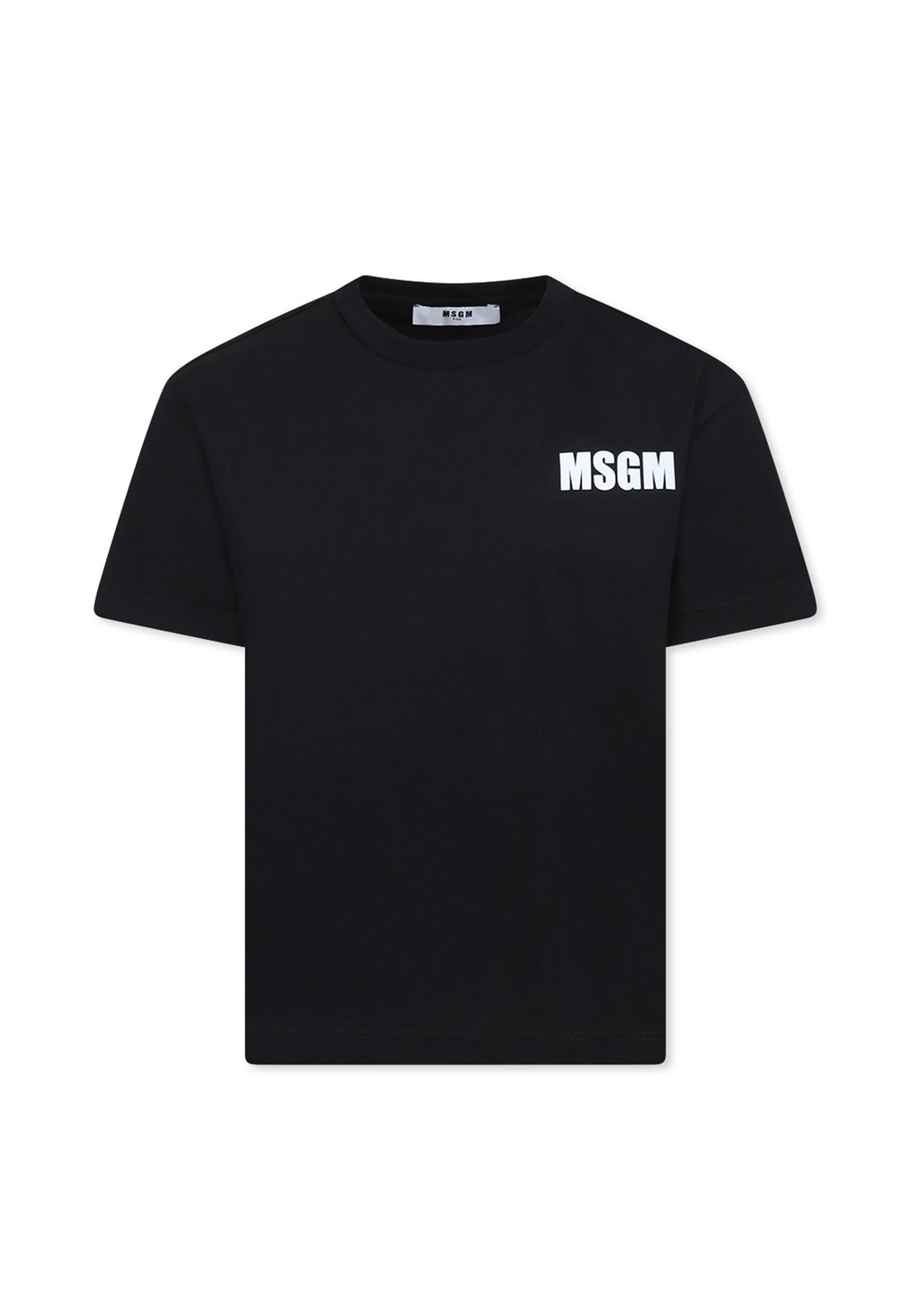 

Футболка с принтом A MANICA CORTA MSGM, черный