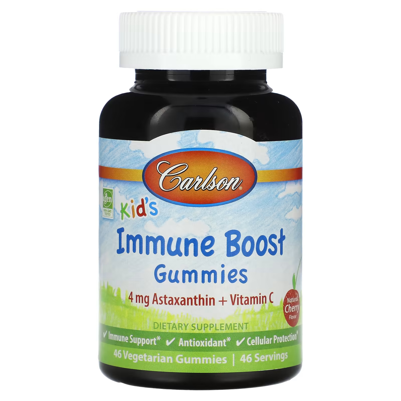 

Добавка Carlson Kids Immune Boost натуральная вишня, 46 жевательных конфет