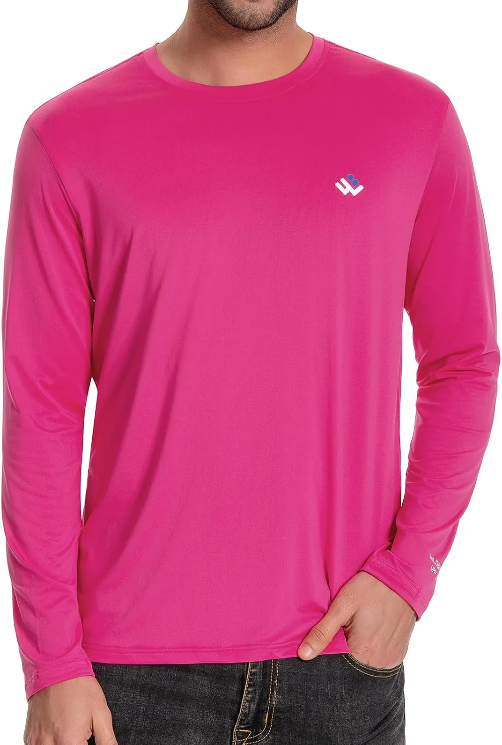 

Мужская футболка с длинным рукавом UPF 50+ для активного отдыха Wildbreath