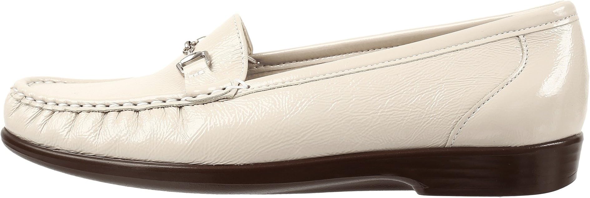 Лоферы SAS Metro Comfort Bit Loafer, Bone Patent — фото 4