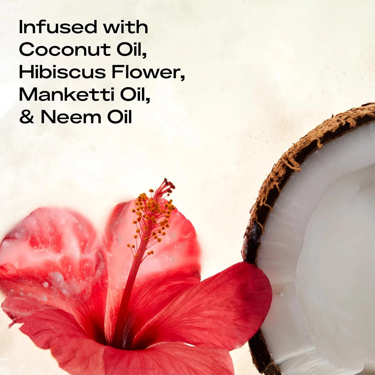 Трио Shea Moisture Coconut & Hibiscus Curl: шампунь, кондиционер, смузи для усиления завитков Shea Moisture — фото 3