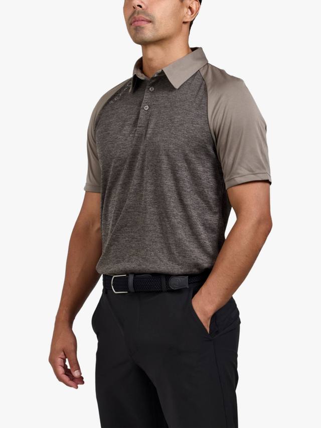 

Мужская футболка для гольфа Tummel Regular Fit с короткими рукавами REFLO, Dolomite Brown