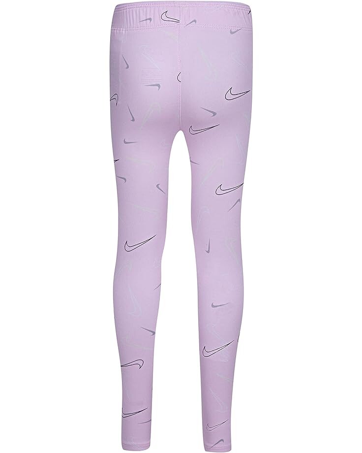 

Брюки Nike Swooshfetti Leggings, цвет Pink Foam