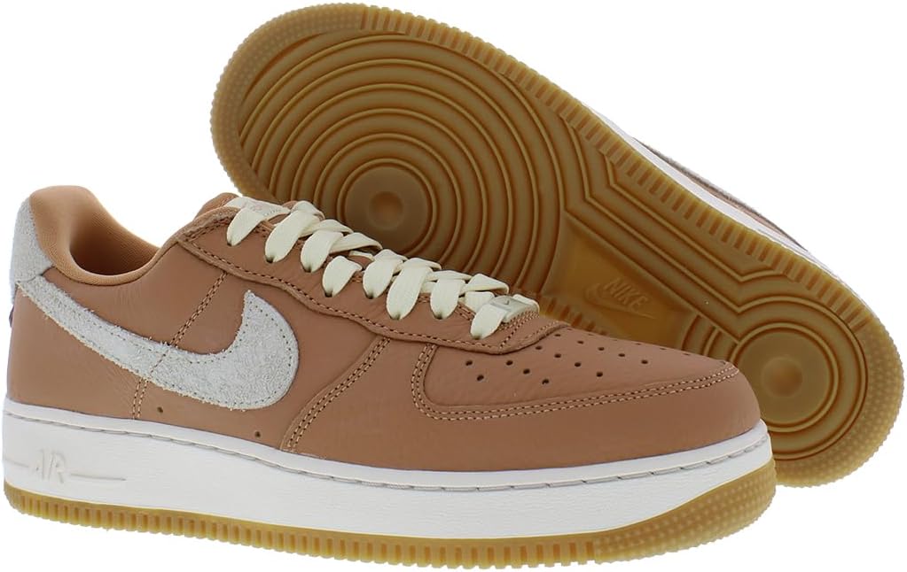 Кроссовки Nike Air Force 1 '07 LV8 для мужчин, Light Cognac/Pink Glaze-Coconu — фото 2