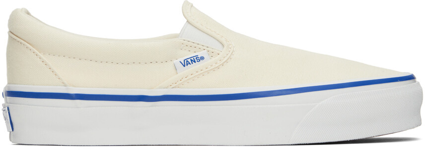 

Кремового цвета кроссовки без шнуровки Reissue 98 LX Vans, цвет Off white, Бежевый, Кремового цвета кроссовки без шнуровки Reissue 98 LX Vans, цвет Off white
