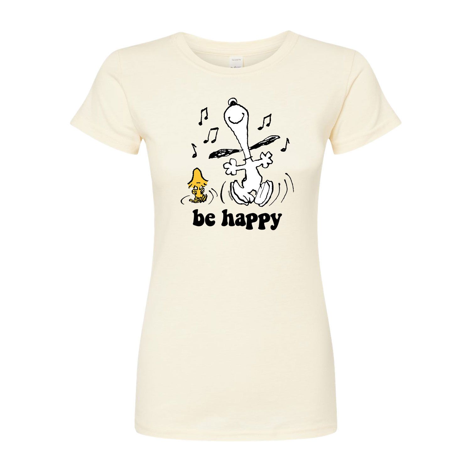 

Детская облегающая футболка Peanuts Be Happy Dance Licensed Character