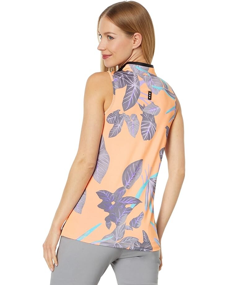 

Топ Jamie Sadock Savannah Print Racerback Sleeveless Top, цвет Couture