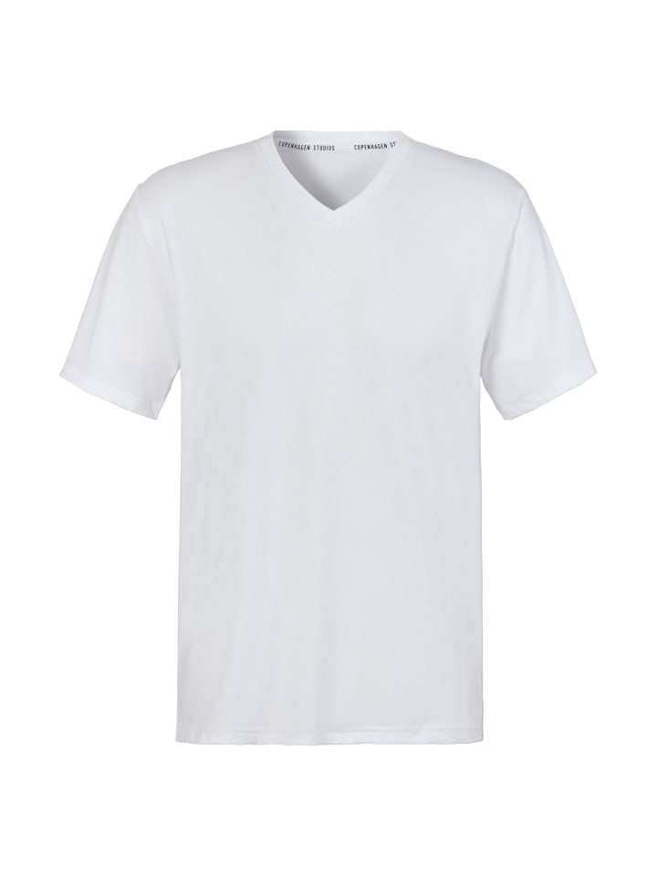 

Футболка белого цвета Copenhagen Studios