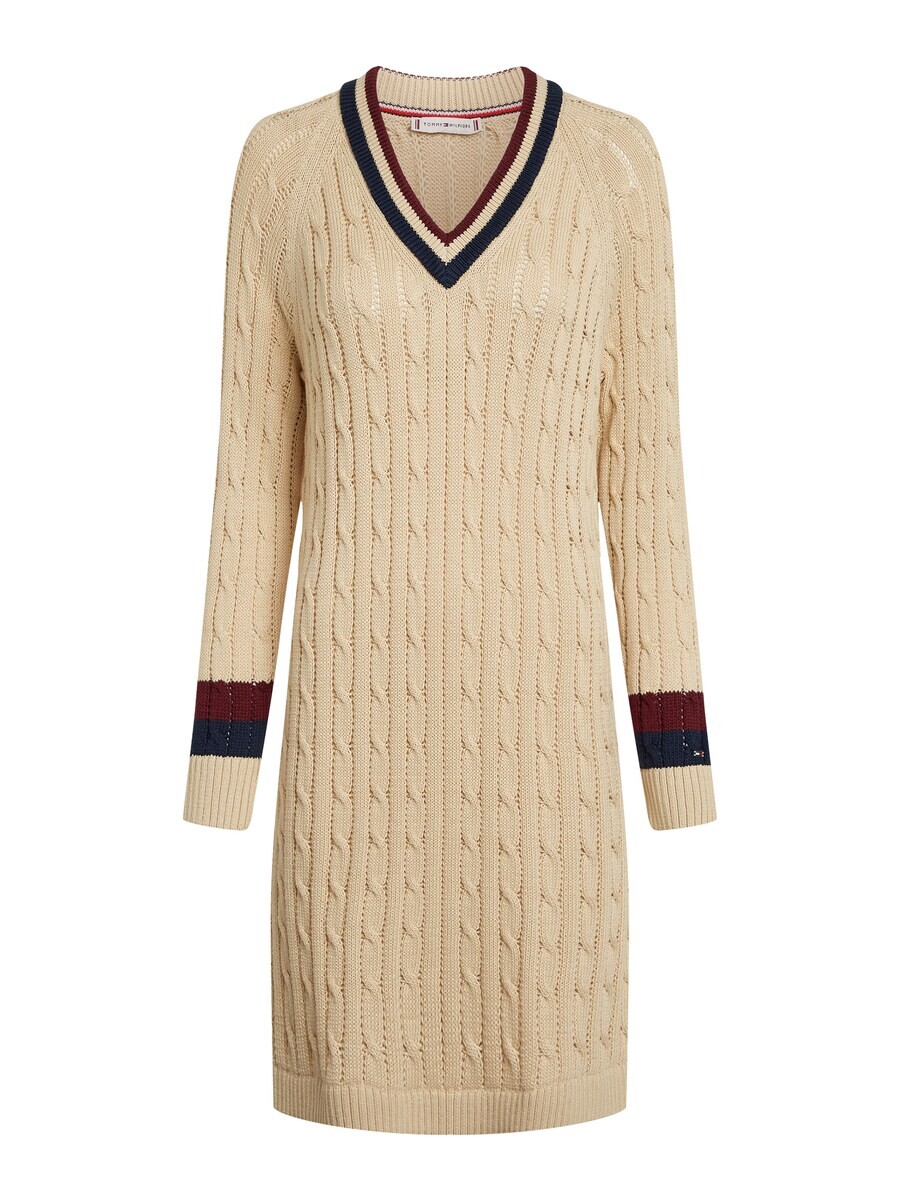 

Вязаное платье TOMMY HILFIGER Knitted dress, бежевый