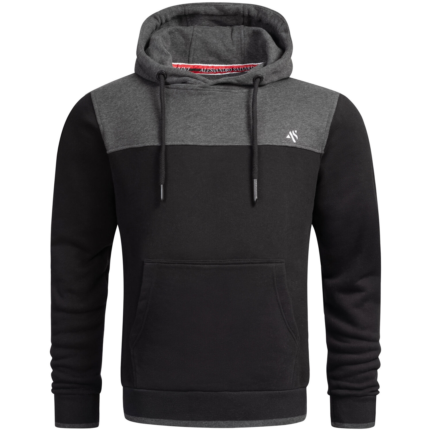

Толстовка Alessandro Salvarini Kapuzenpullover AS 312, черный