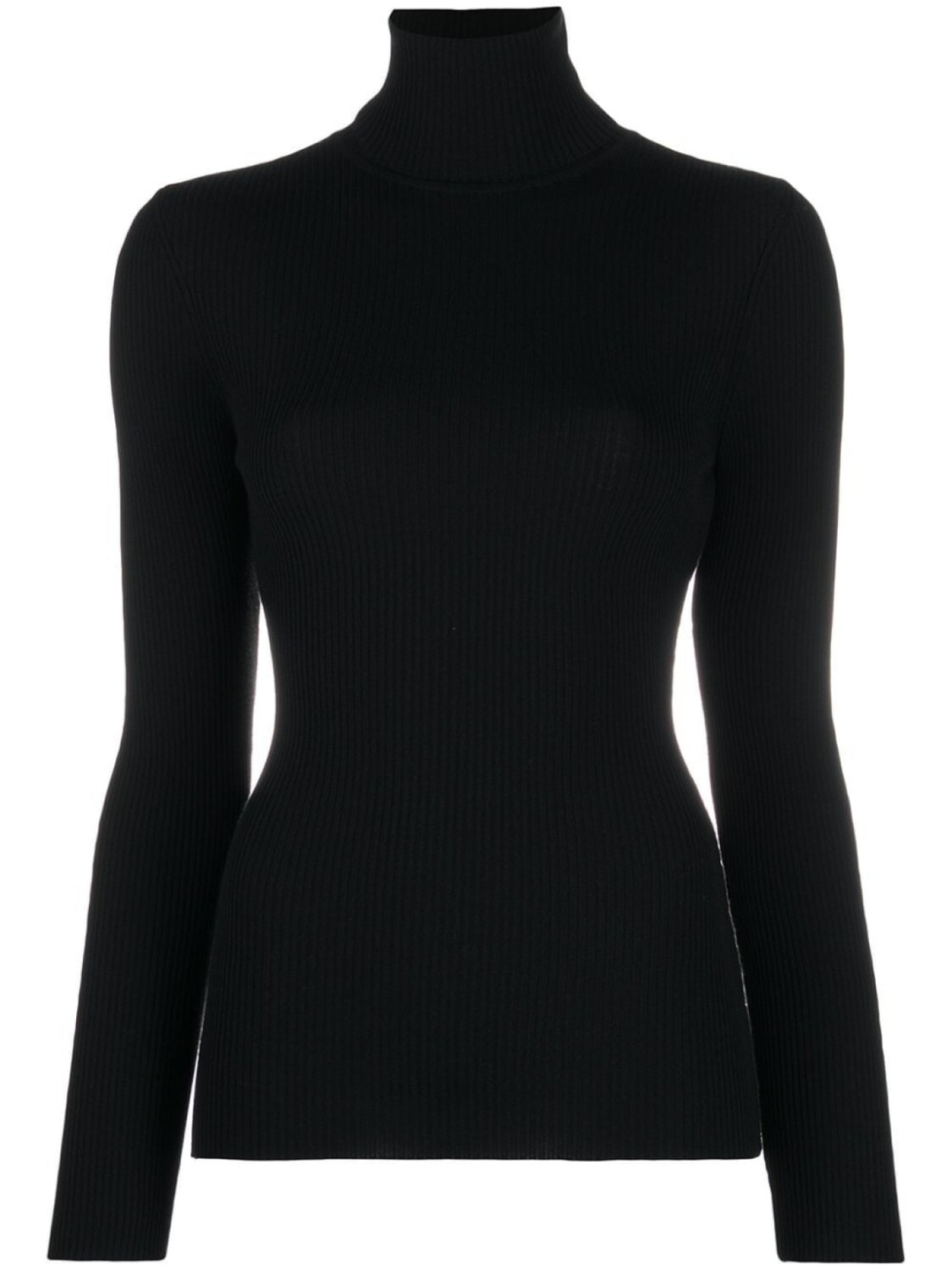 

Wolford джемпер в рубчик с высоким воротником, черный