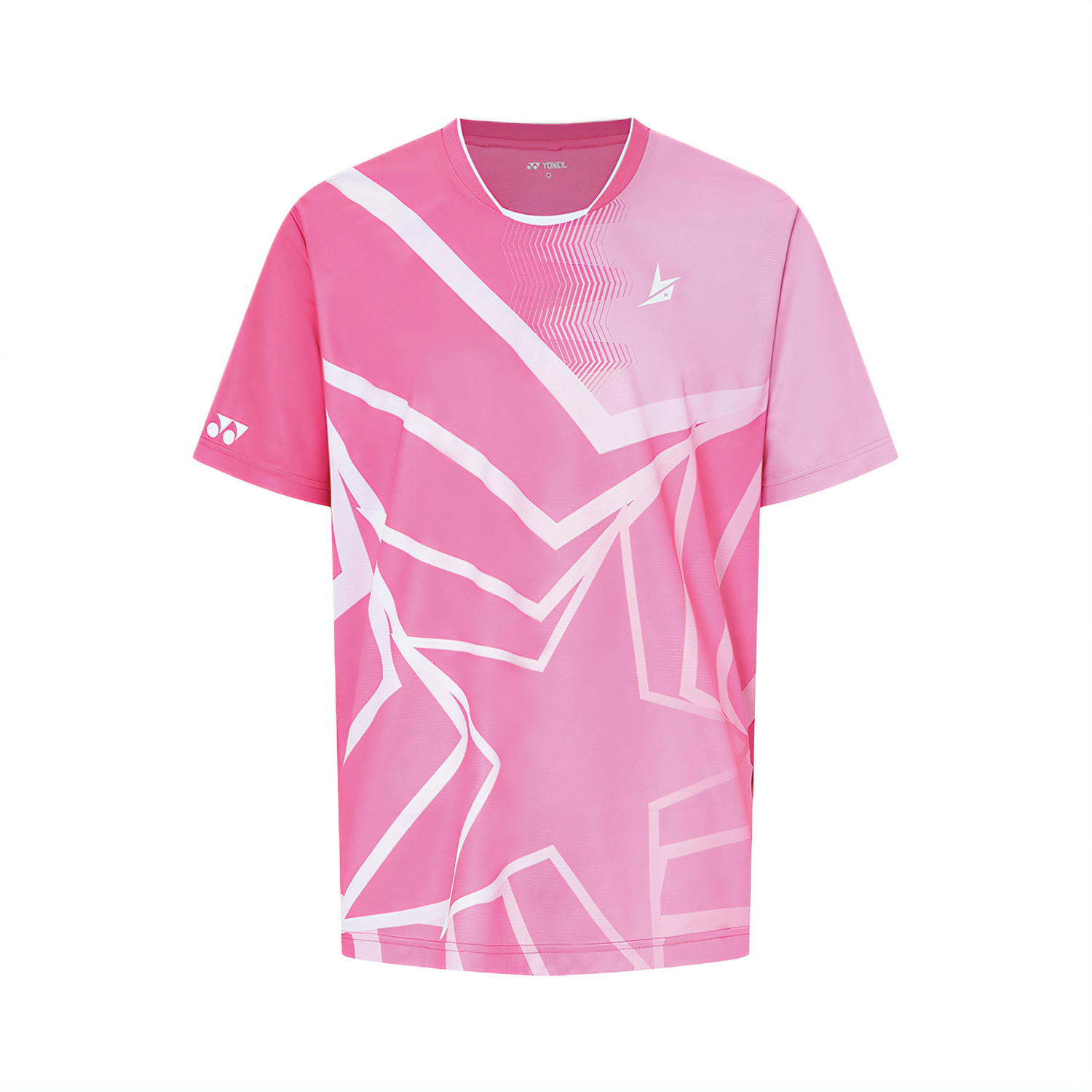 

Футболка для бадминтона Lin Dan Series мужская YONEX, розовый