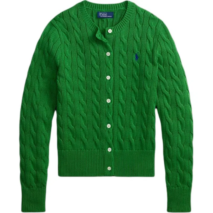 Водолазка облегающая Polo Ralph Lauren зеленая