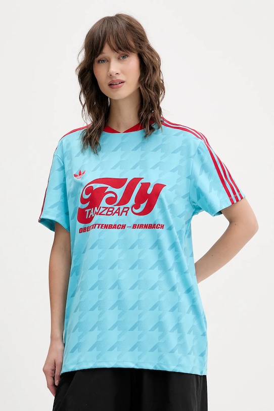 

Футболка Footie Jersey Adidas Originals, синий