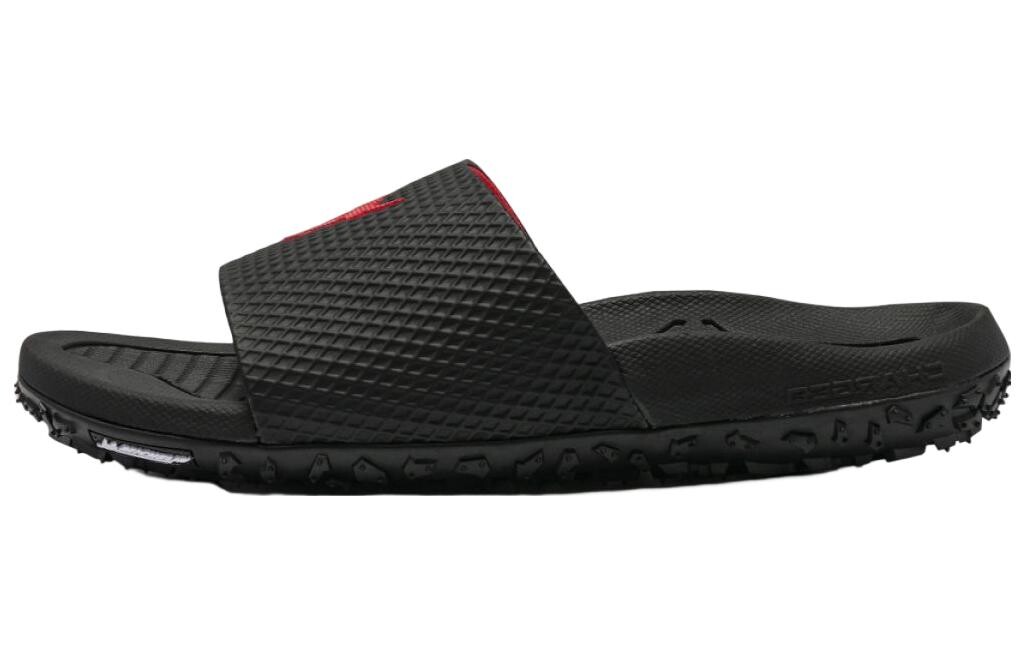 

Шлепанцы мужские черные/красные Under Armour
