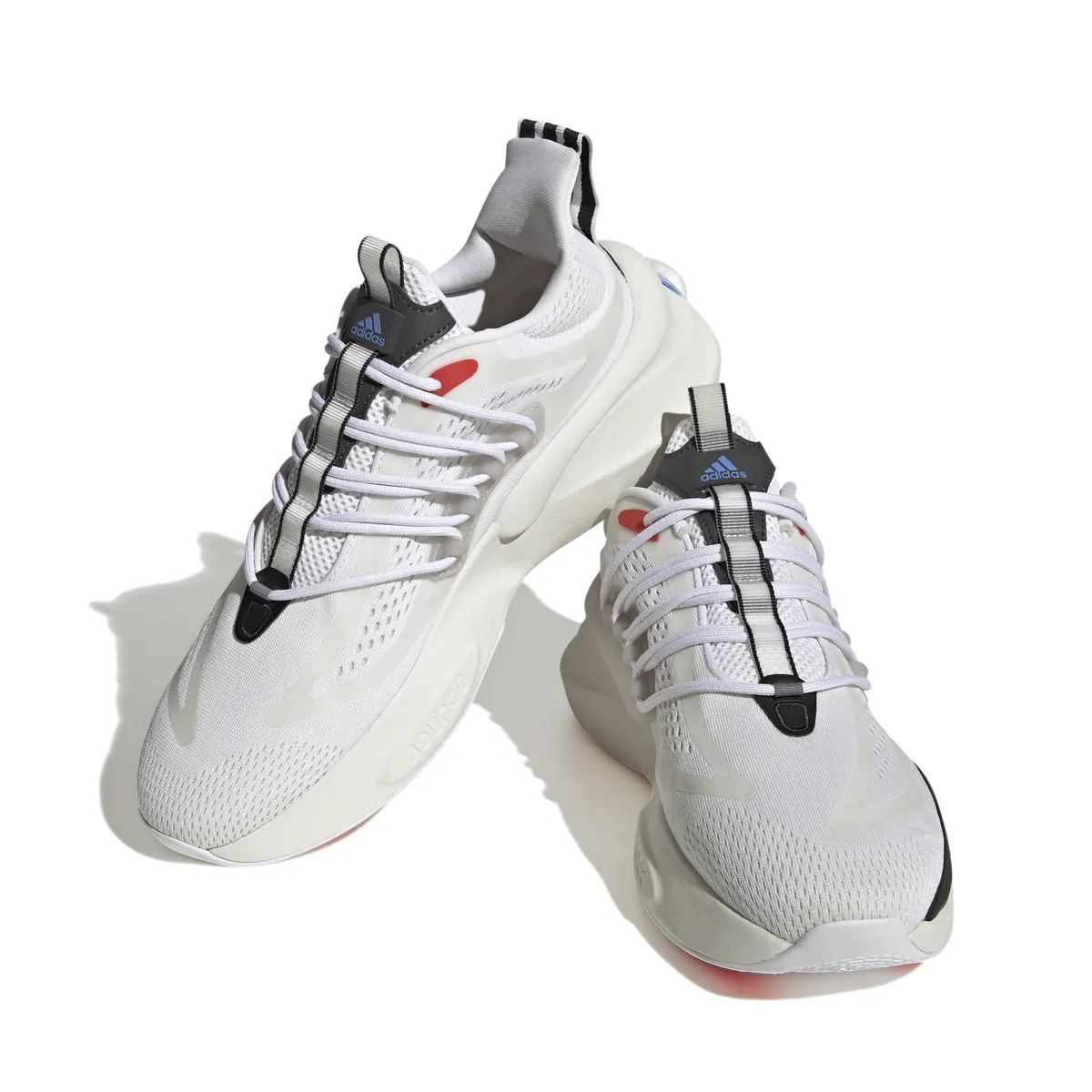 

Спортивные кроссовки adidas "ALPHABOOST V1" Adidas Sportswear, цвет Cloud White / Blue Fusion / Bright Red