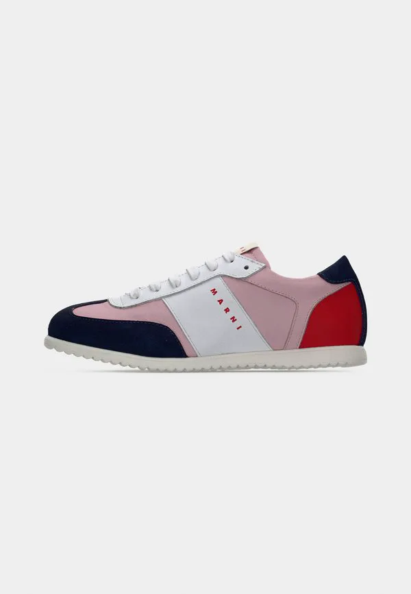 Кроссовки унисекс Marni, Pink/White/Dark Blue/Red — фото 2