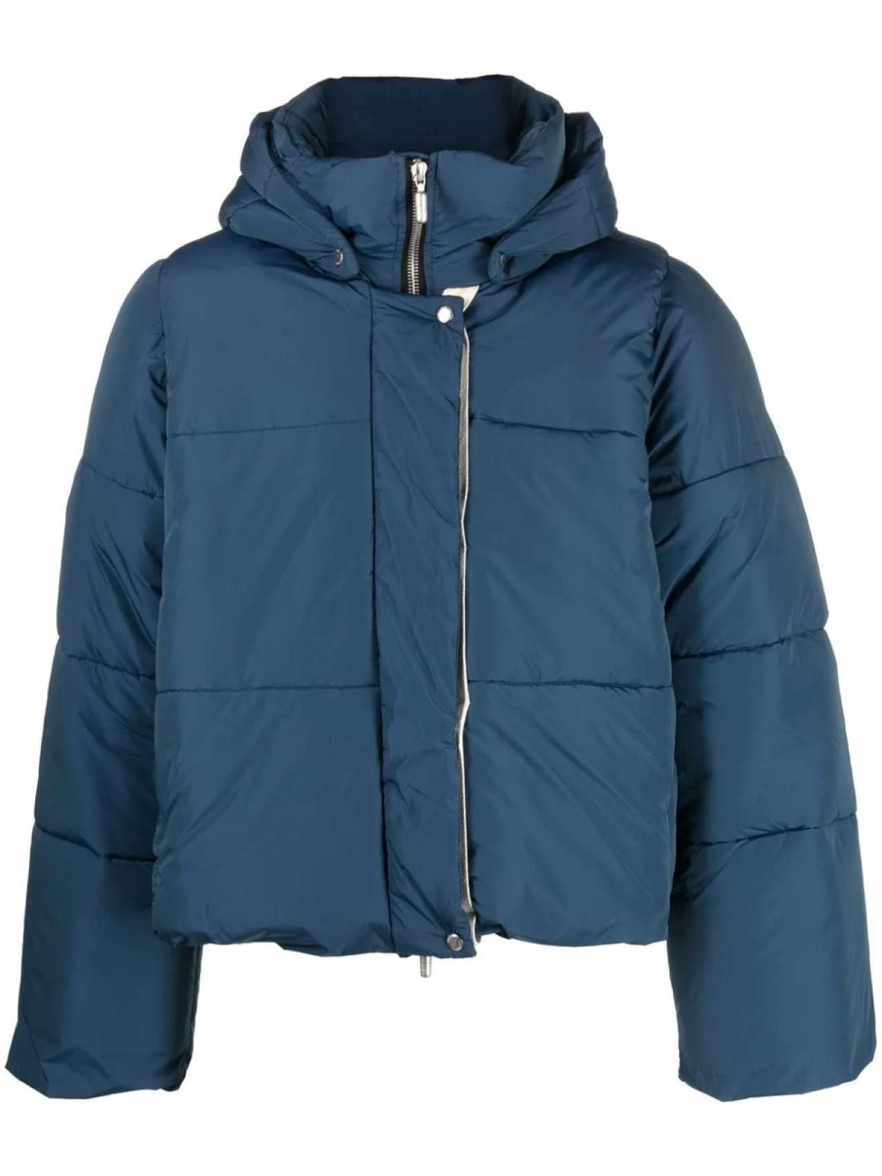 

Пуховик с логотипом RHUDE, синий