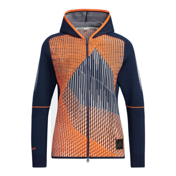 

Куртка куртка с капюшоном primeknit с градиентом Adidas, мульитколор