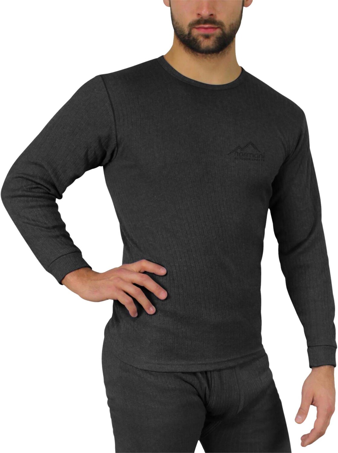 

Майка Normani Outdoor Sports Herren Thermo Kiwalik, антрацит
