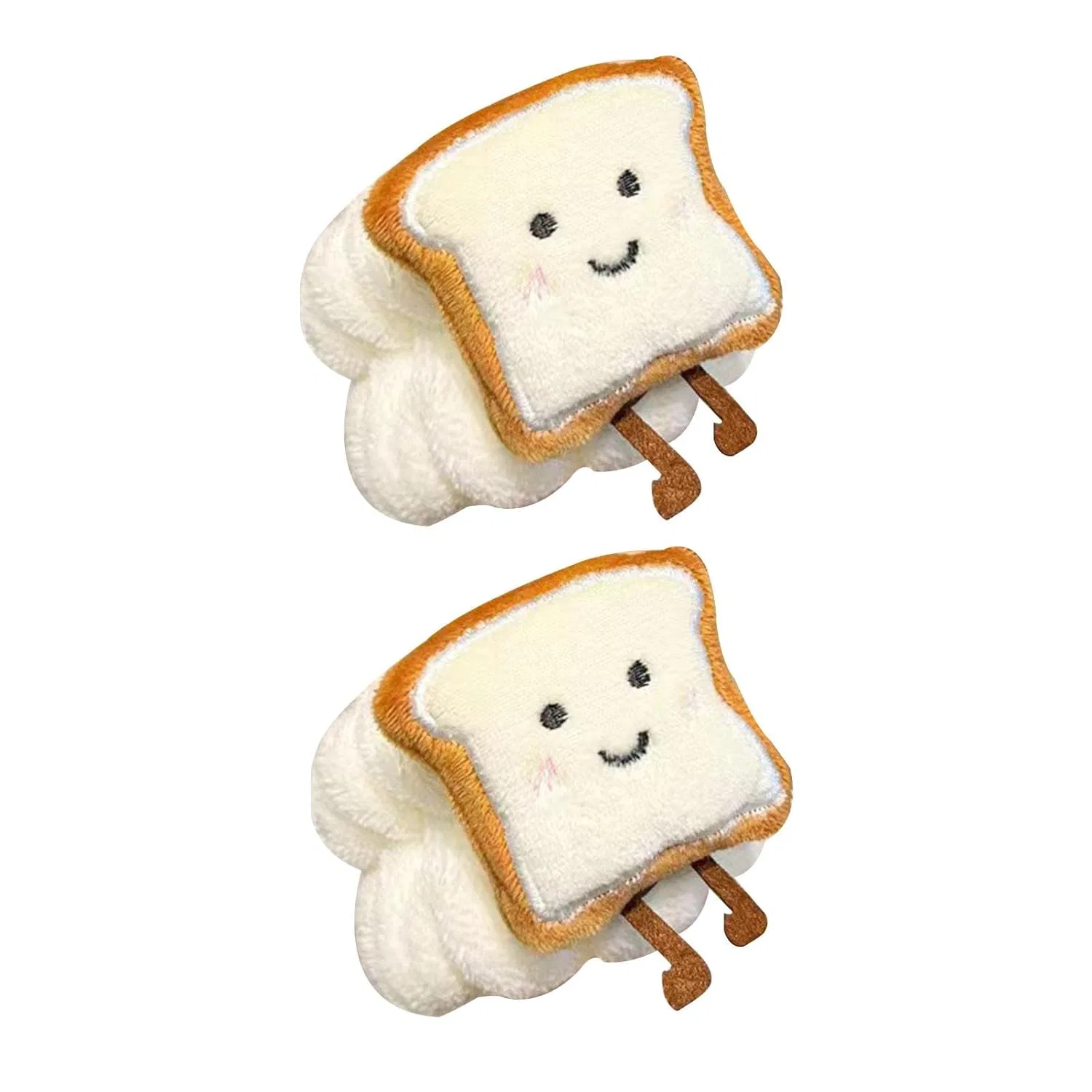 Мягкие манжеты для умывания «Белый тост» от Sharplace Sharplace, White Toast — фото 2
