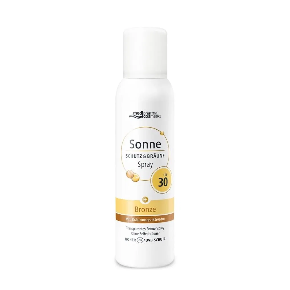 Солнцезащитный спрей Medipharma Cosmetics Sun Protection & Tan Spray SPF 30, 150 мл Dr. Theiss Naturwaren Gmbh