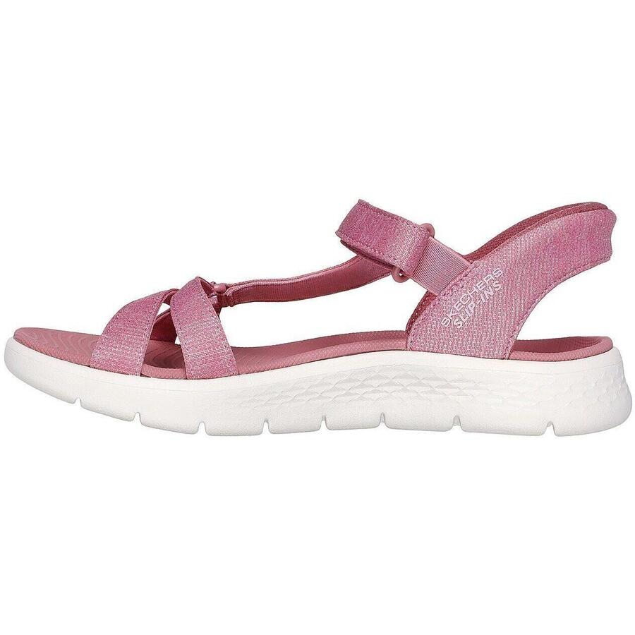 Сандалии Skechers Go Walk Flex Sandal, розовые, женские — фото 4