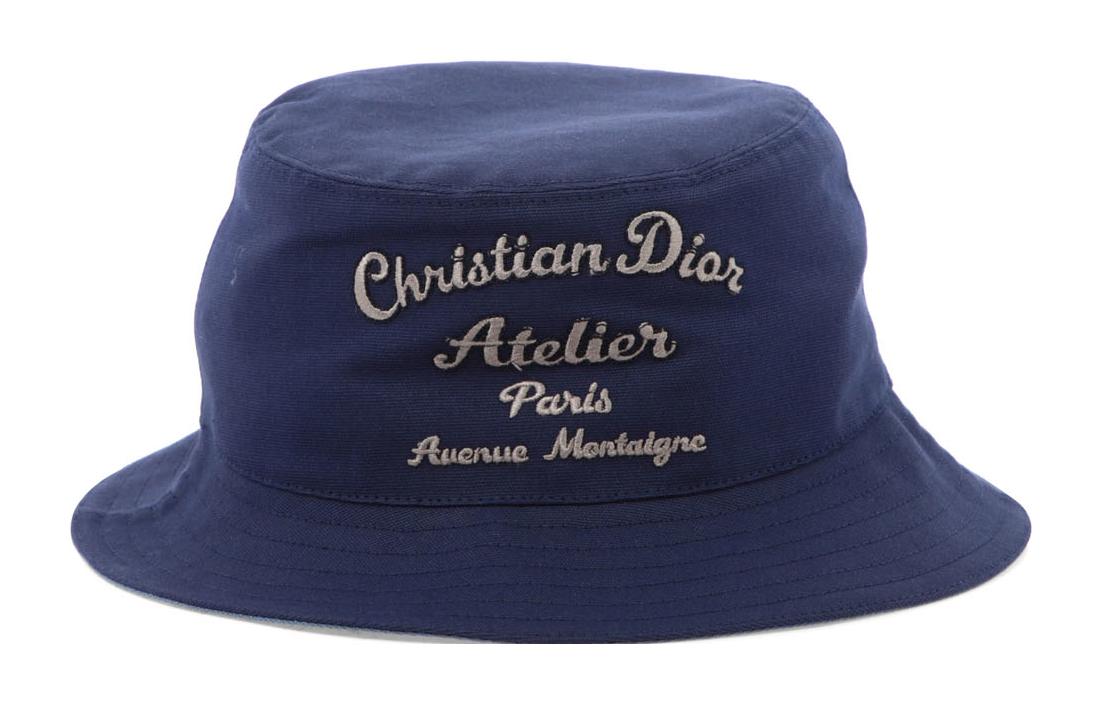 

DIOR Кепка-ведро с вышитым логотипом Christian б/у