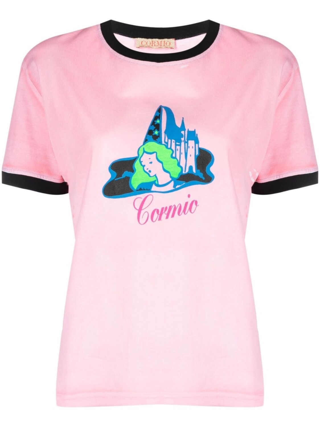 

Футболка с логотипом CORMIO, розовый